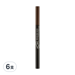 TONYMOLY Easy Touch 自動眉筆 0.4g, 5 Brown, 6支