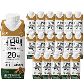 DeoDanbaek 蛋白質咖啡飲品, 250ml, 18瓶