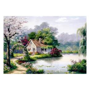 PUZZLE LIFE 植物園小屋拼圖 PL 202 150片, 28.5*21cm