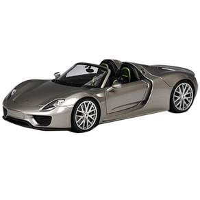 WELLY 1:24 保時捷 918 Spyder 銀, 1個