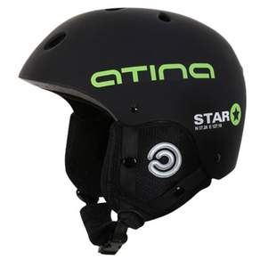 aTIna 高級滑板安全帽 ATH-S802, 黑色的