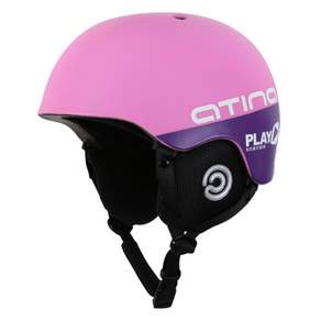 aTIna 高級滑板安全帽 ATH-P801, 粉色+紫色