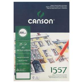 Canshon 1557 專業速寫本裝訂 200g, A3, 25張, 1個