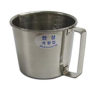 Cheonsung Precision 不銹鋼量杯 1000ml, 1個