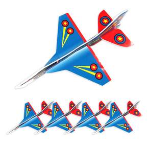 Hyang & Aesthetics STEAM 科學迷你玩具滑翔機 3D 拼圖 5p, 混色