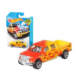 Hot WHeeLs 瞬間變色火辣跑車, 隨機出貨, 1個