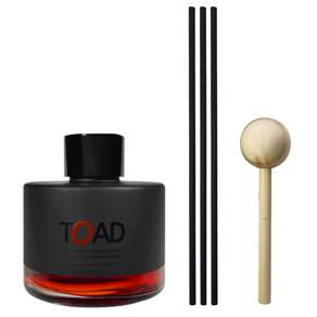 TOAD 擴香瓶 100ml+擴香棒 3入+圓球擴香竹, 1套, 紅色水果