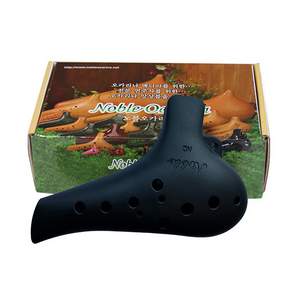 Noble Ocarina 高貴的中音陶笛, 黑色啞光, 單品