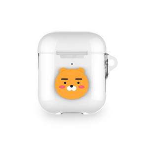 Wi Kakao Friends 透明硬質 AirPods 保護套, 單品, Ryan