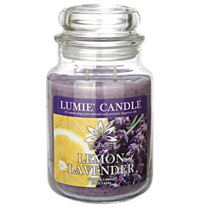 Lumie Candle 香氛蠟燭, LEMON LAVENDER, 630g, 1罐