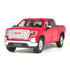 MOTOR MAX 2019 GMC Sierra 1500玩具車 537M79361R 1:27, 紅色的