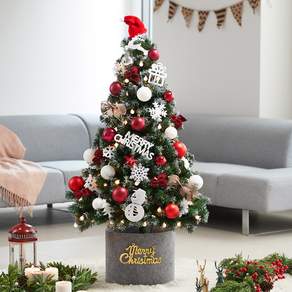 auTinG 裝飾聖誕樹組, 天鵝絨酒紅色
