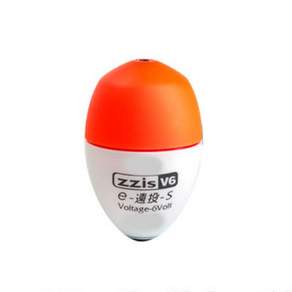 ZZis 一二電子孔手鍊 e-一二 S 2.0, 橙白, 1個