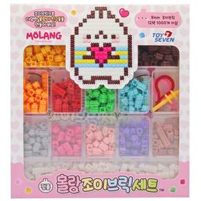 MOLANG 角色 3D拼豆DIY組, 1000片, 1 組