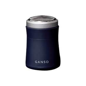 GANSO 可充電3層刀片迷你電動刮鬍刀, 甘索-00801, 藍色