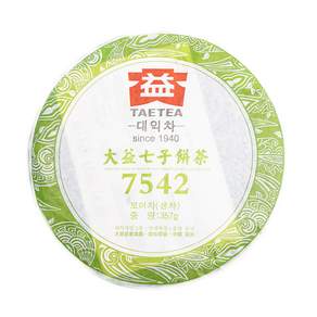 TAETEA 大益茶 七子餅茶, 357g, 1個, 1個