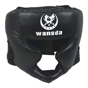wansda 拳擊安全帽 CB-6541, 黑色的