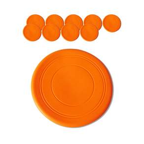 BS Up 狗盤訓練用品飛盤, 05 橙色飛盤, 10個