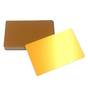 Ideal Laser/Ideal Korea 陽極氧化鋁卡, 100個, 金黃色