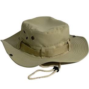Tingol 素色寬簷漁夫帽, 淺褐色