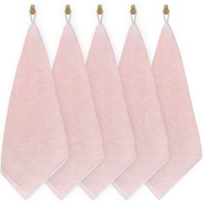 Jyuryeonjejakso Manufactory 40 支 Komasa 環狀毛巾, 粉色的, 5個