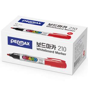 Penmax 巨型板標記 210 12p, 1個, 紅色