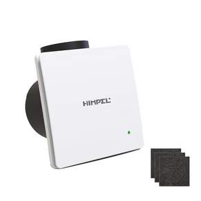 HIMPEL Flrex浴室通風扇 C2-100LF+過濾網 3片組, 1組