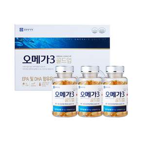 鍾根堂 Omega-3魚油膠囊 180入, 180顆, 1盒