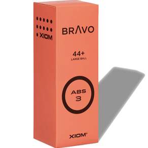 Exion 乒乓球 Bravo 大球 44+ 比賽用球 44mm 3p, 1個, 橘色