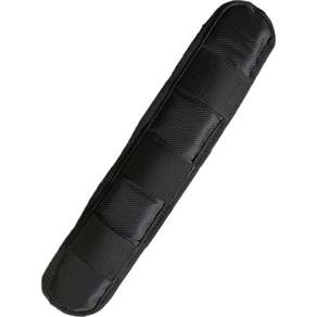 Edenstol Bag Strap Attachable Shoulder Pad Long Small 小號, 黑色, 1個