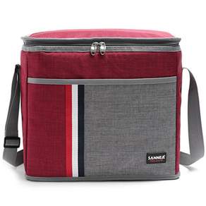 保溫袋 Cooler bag 保溫袋 Portable M, 紅色, 21L