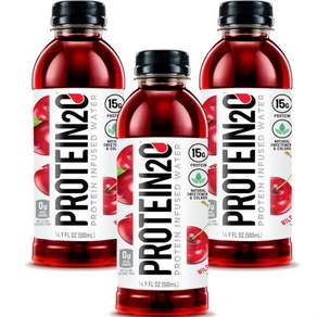 PROTEIN2O 蛋白質補充蛋白質飲料 野櫻桃, 3個, 500ml