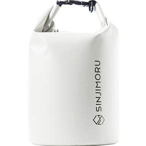SINJIMORU 玩水用雙背式多用途防水包 15L, 白色, 1個