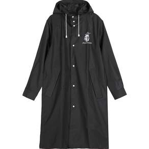 Geumkkaebi 高級黑色雨衣 高爾夫雨衣 自行車雨衣, 雨道