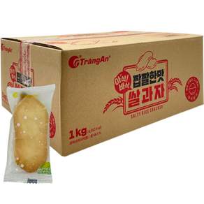 TrangAn 米餅 鹹脆口味, 1個, 1kg