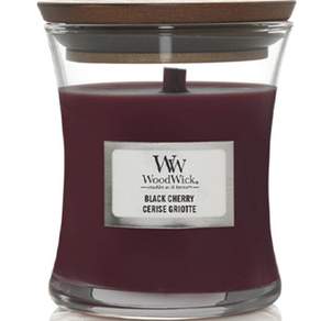 WoodWick 香氛蠟燭, Black Cherry, 85g, 1罐