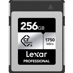 Lexar Professional CFexpress B 型銀記憶卡, 256GB