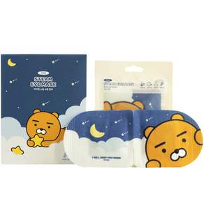 KAKAO FRIENDS 蒸氣熱敷睡眠眼罩 萊恩, 10入, 1包