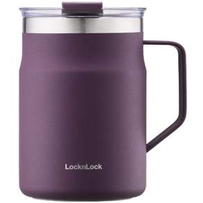 LocknLock 樂扣樂扣 都會馬克咖啡杯, City Night Purple, 475ml, 1個