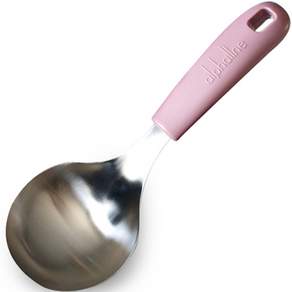 Silgarden 不銹鋼烹飪勺, 粉色, 1個