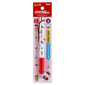 三麗鷗 Hello Kitty Pentel Energel 原子筆 0.5 mm, 混色, 1個