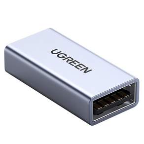 UGREEN 綠聯 金屬外殼USB3.0 A F to F延長轉接器, 1個, US381