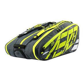 BabolaT 2023 Pure Aero x12 3 級包, 灰色 黃色