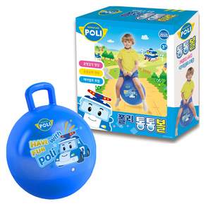 ZEUS Robocar Poli Poly 豐滿球幼兒跳球, 混色