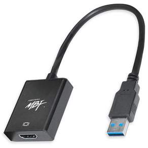 MBF USB 3.0 轉 HDMI 轉換器, MBF-U3HD-BK