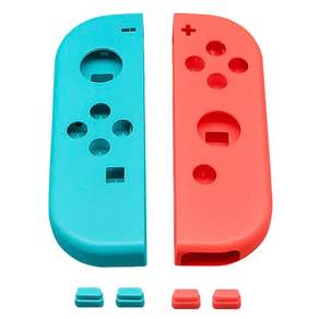 SPACE SHIELD Nintendo Switch / Switch OLED Joy-Con 外殼 DIY 訂製外殼 藍色 紅色, 1個, 單品