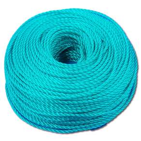 PE多用途繩晾衣繩3mm x 115m, 1個, 綠色