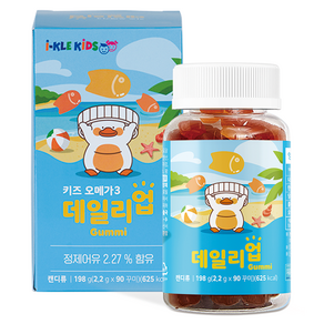 i-KLE KiDS Omega3每日補充軟糖 90顆入, 1個