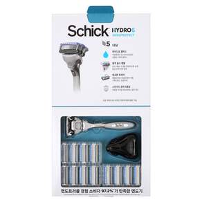 Schick 舒適牌 Hydro5 Skin Protect多種企劃包, 手柄+刀片13P+蓋, 1組