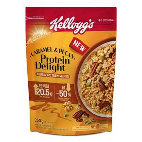 Kellogg's 家樂氏 焦糖核桃高蛋白穀物麥片, 350g, 1包